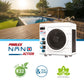 Poolex Nano Action 3 kW – Poolvärmepump för ovanmarkspool upp till 21 m³
