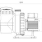 Poolpump Poolex Tonicline 0,50–1,50 HP – 4 varianter (självsugande & saltpool)