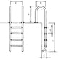 Stege 4-Steg INOX 316 smal