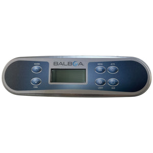 Styrpanel Balboa TP540 6 knappar VARM, COOL, MENU, JETS, LIGHT, AUX