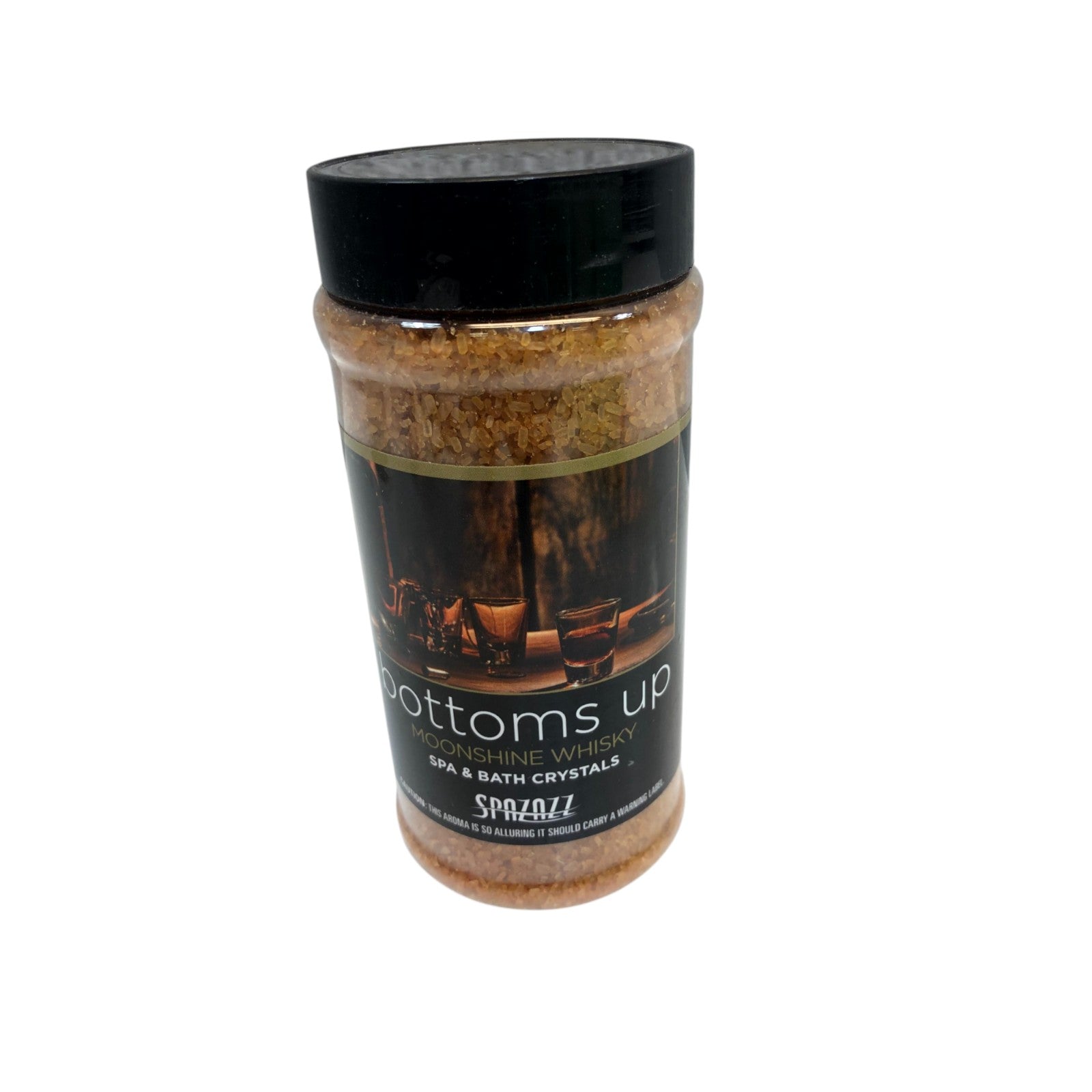 Spazazz Set The Mood Moonshine Whisky (bottoms up) kristaller 17oz behållare (2)