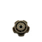 Knopp-Mutter med gänga 1-4"-20 SS nylon skruvtyp 5-stjärnig form Grå (1)