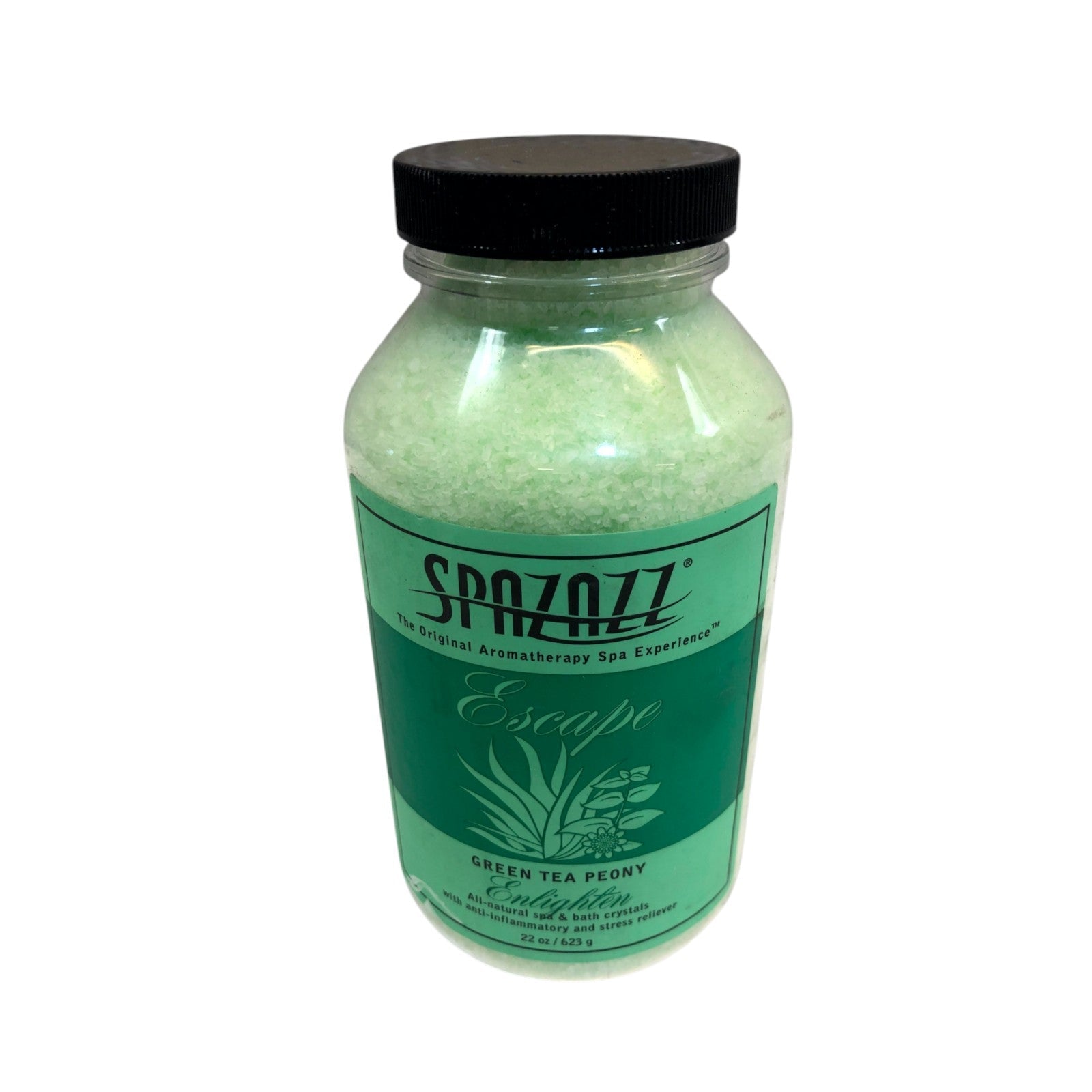 Doftsalt Spazazz Escape 623g  - Grönt te med pion, Enlighten