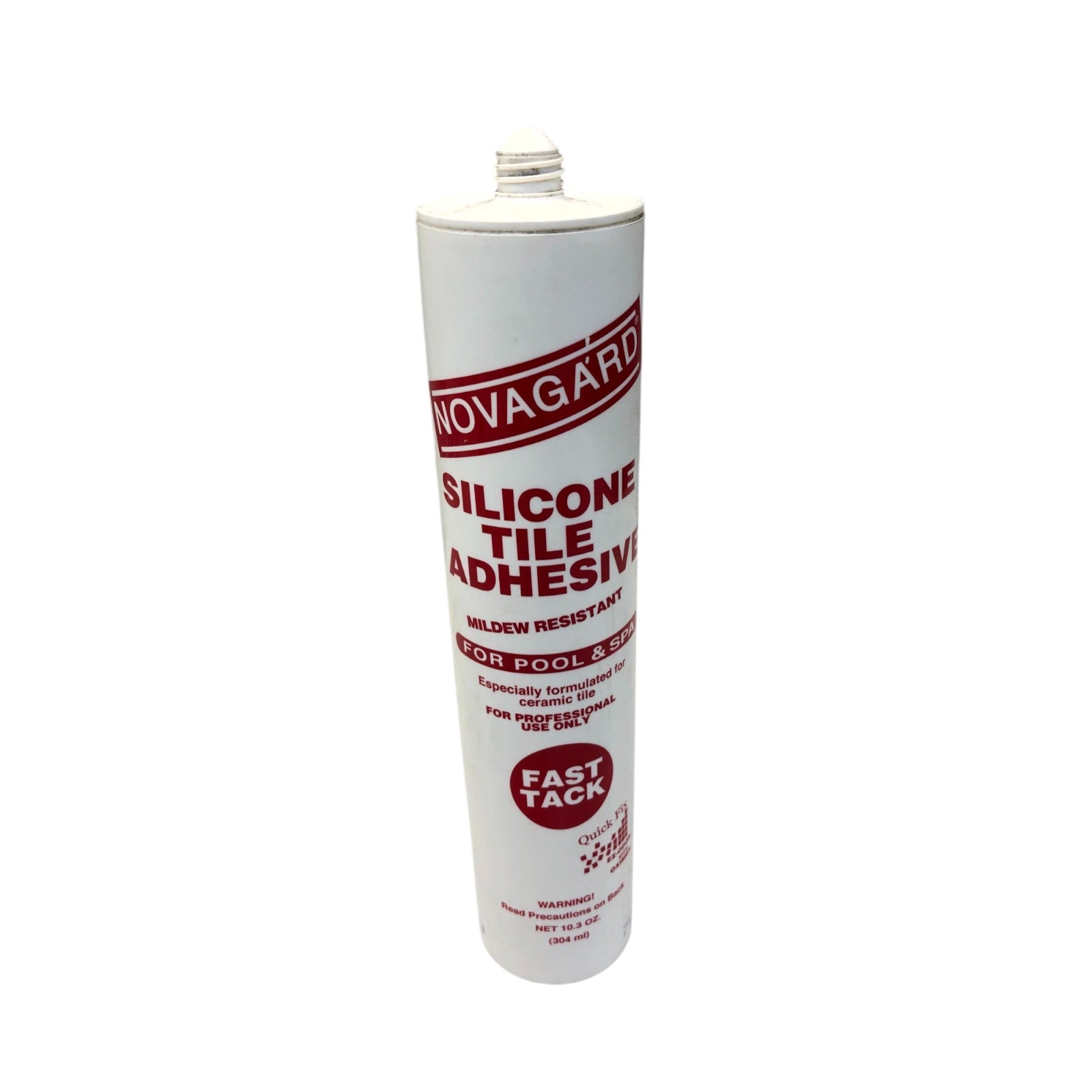 Silikon Novagard lim 340 g Vit Poolsilikon