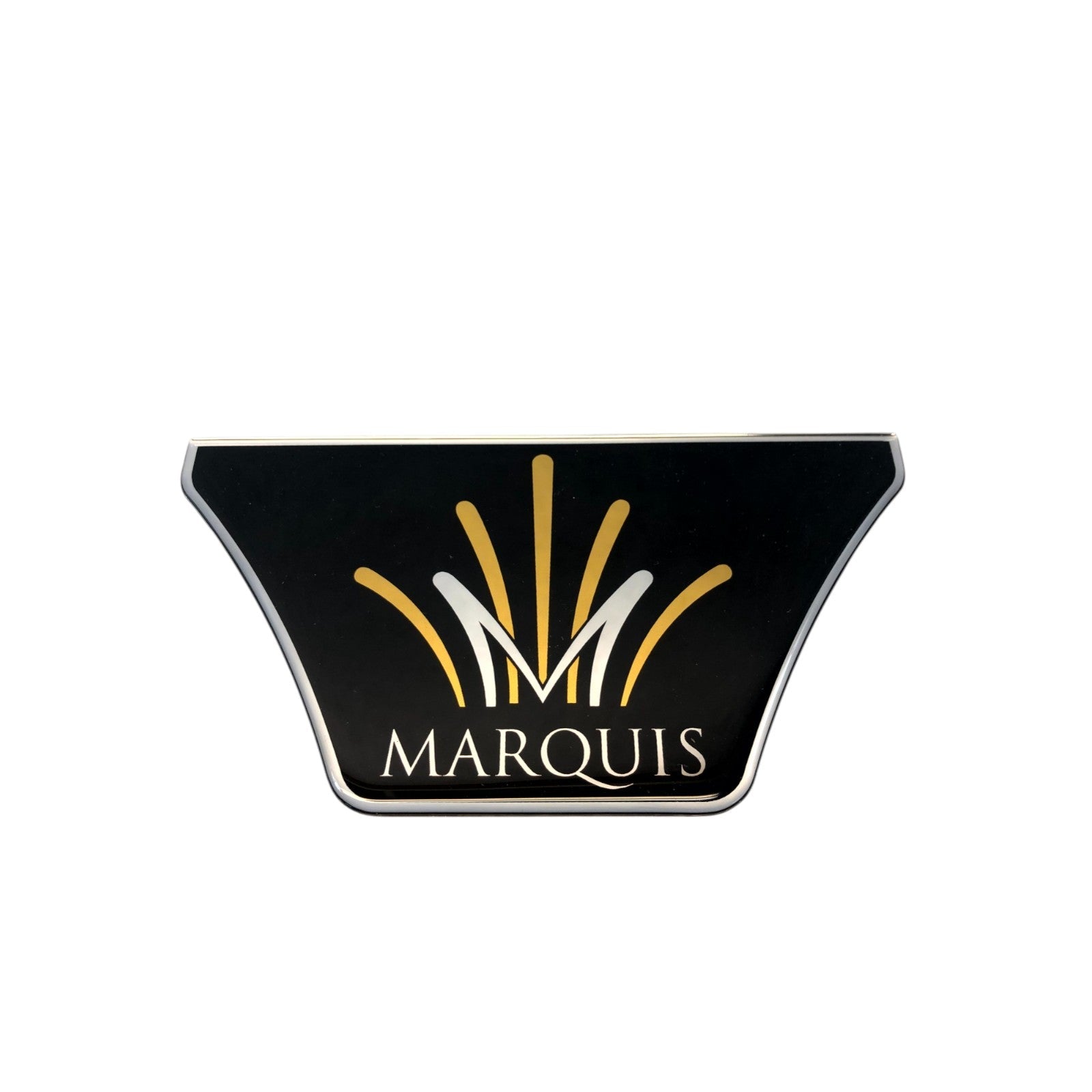 Logo skylt Marquis Crown 2020