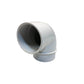 PVC Vinkel 90 gr 2,5” hona 2" hane kort