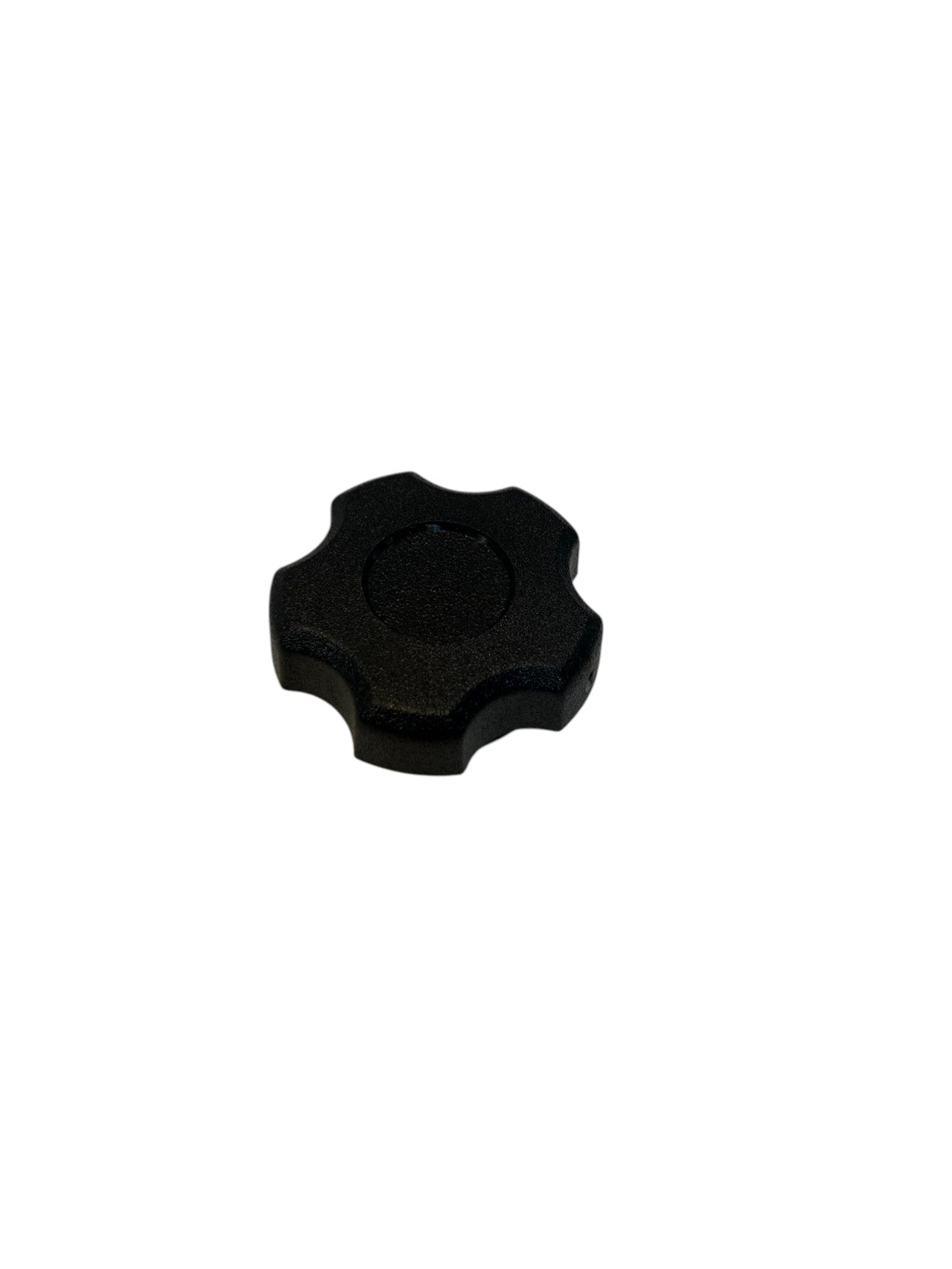 Knopp-Mutter med gänga 1-4"-20 SS nylon skruv typ 5-stjärnig form Svart (1)