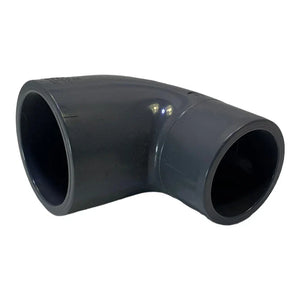 PVC Vinkel 90gr 63mm hona/hane