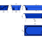 Glasfiberpool IBIZA II 6,00m x 3,00m x 1,40m