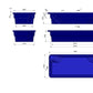Glasfiberpool JAMAJKA 7,00m x 3,10m x 1,50m
