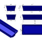 Glasfiberpool MALTA 7,60m x 3,00m x 1,50m