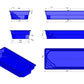 Glasfiberpool SYCYLIA 8,00m x 3,75m x 1,50m