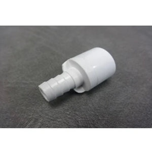 PVC Skarvmuff 1/2"-3/8" hane/slang rillad CS