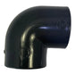 PVC Vinkel 90gr 50mm-1 1/2"