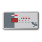 Display Gecko TSC-18 med etikett