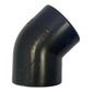 PVC Vinkel 45gr 63mm