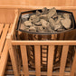 Sauna Vapeur ZEN Angulaire - 3 Personer bastu